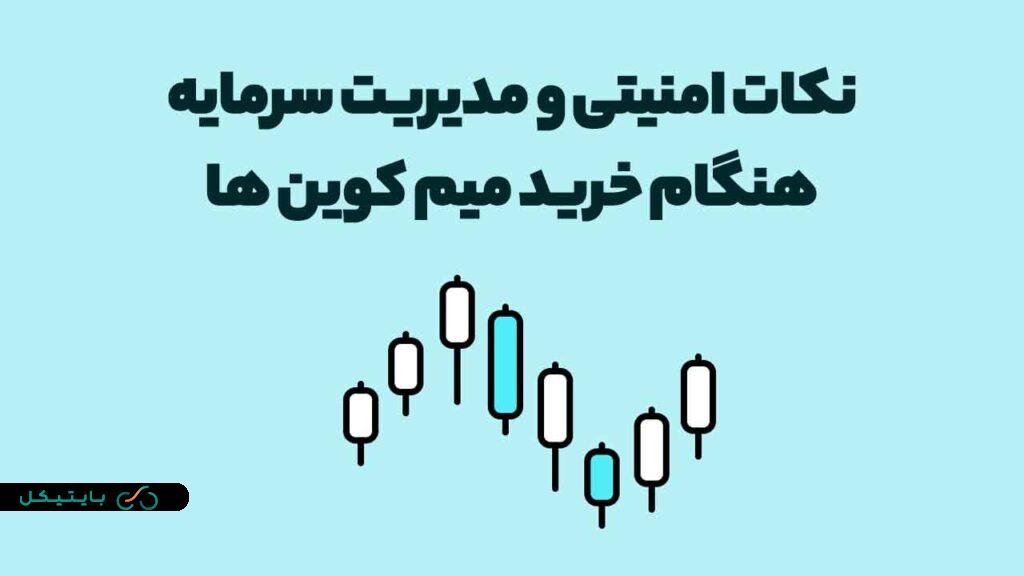 نکات امنیتی و مدیریت سرمایه خرید میم کوین ه